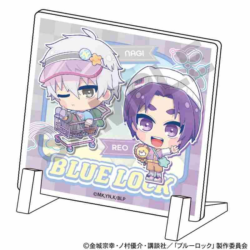Rakuten - 【新品/公式】ブルーロック_ミニアクリルパネル　凪＆玲王　ゆめかわスポーティ 公式グッズ colleize コレイズ アニメ キャラクター グッズ