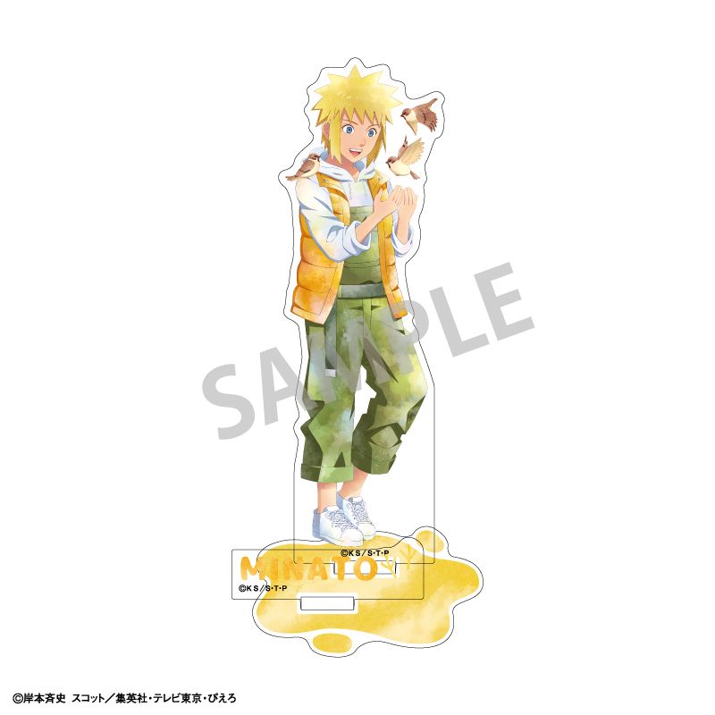 Rakuten - 【新品/公式】NARUTO-ナルト- 疾風伝_アクリルスタンド 波風ミナト／少年期×アニマル カミアニTOUCHver. 公式グッズ colleize コレイズ アニメ キャラクター グッズ