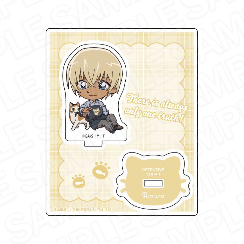 Rakuten - 【新品/公式】名探偵コナン_アクリルスタンド　安室透　デフォルメねこ ver.4 公式グッズ colleize コレイズ アニメ キャラクター グッズ
