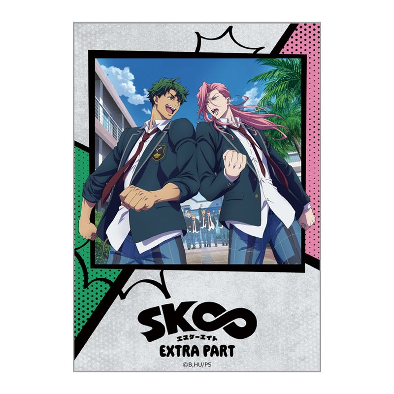 樂天商城 - 【新品/公式】SK∞ エスケーエイト_ダイカットステッカー 薫&虎次郎 公式グッズ colleize コレイズ アニメ キャラクター グッズ