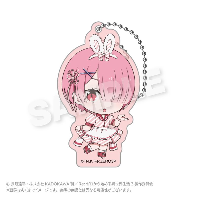 Rakuten - 【新品/公式】Re:ゼロから始める異世界生活_アクリルキーホルダー（ミニダイナーver.） ラム 公式グッズ colleize コレイズ アニメ キャラクター グッズ