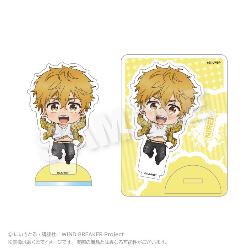 樂天商城 - 【新品/公式】WIND BREAKER_ミニキャラアクリルマスコット アクロバットver. 楡井 秋彦 公式グッズ colleize コレイズ アニメ キャラクター グッズ