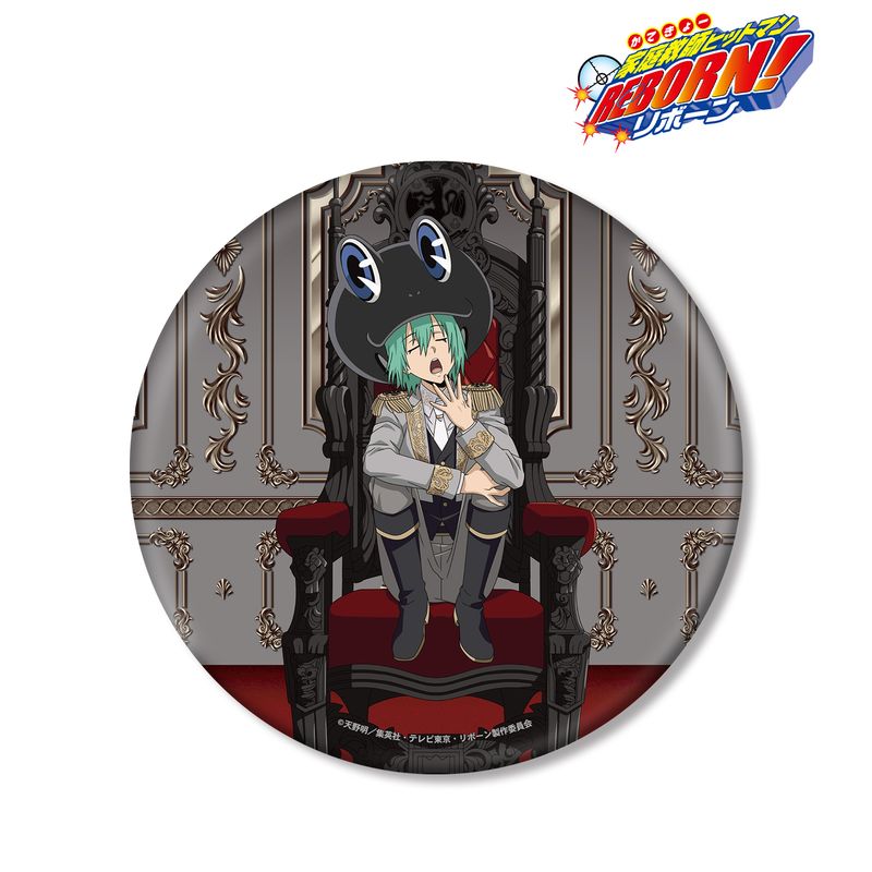 乐天商城 - 【新品/公式】家庭教師ヒットマンREBORN!_描き下ろし フラン 夢見る玉座ver. BIG缶バッジ 公式グッズ colleize コレイズ アニメ キャラクター グッズ