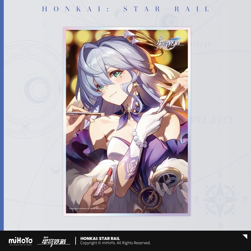 乐天商城 - 【新品/公式】崩壊：スターレイル_光円錐シリーズ　アクリル色紙　光あふれる夜 公式グッズ colleize コレイズ アニメ キャラクター グッズ