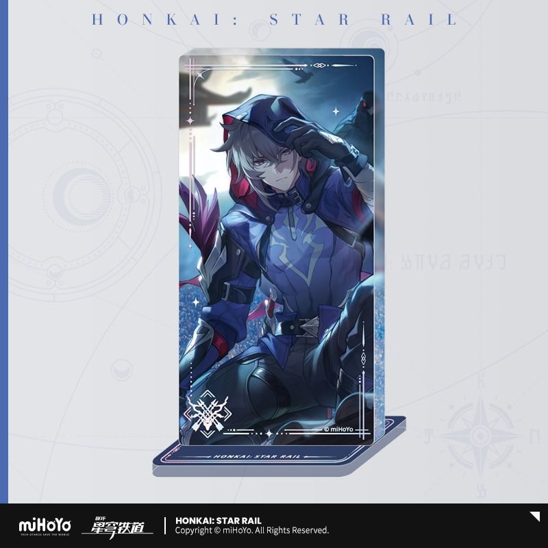 Rakuten - 【新品/公式】崩壊：スターレイル_光円錐シリーズ　グリッターアクリルスタンド　夜は影のように付き纏う 公式グッズ colleize コレイズ アニメ キャラクター グッズ
