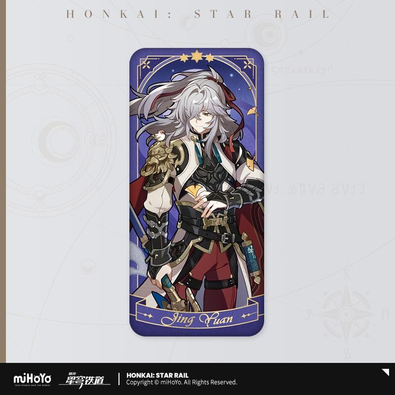 乐天商城 - 【新品/公式】崩壊：スターレイル_群星の寓話集シリーズ　ロング缶バッジ　景元 公式グッズ colleize コレイズ アニメ キャラクター グッズ