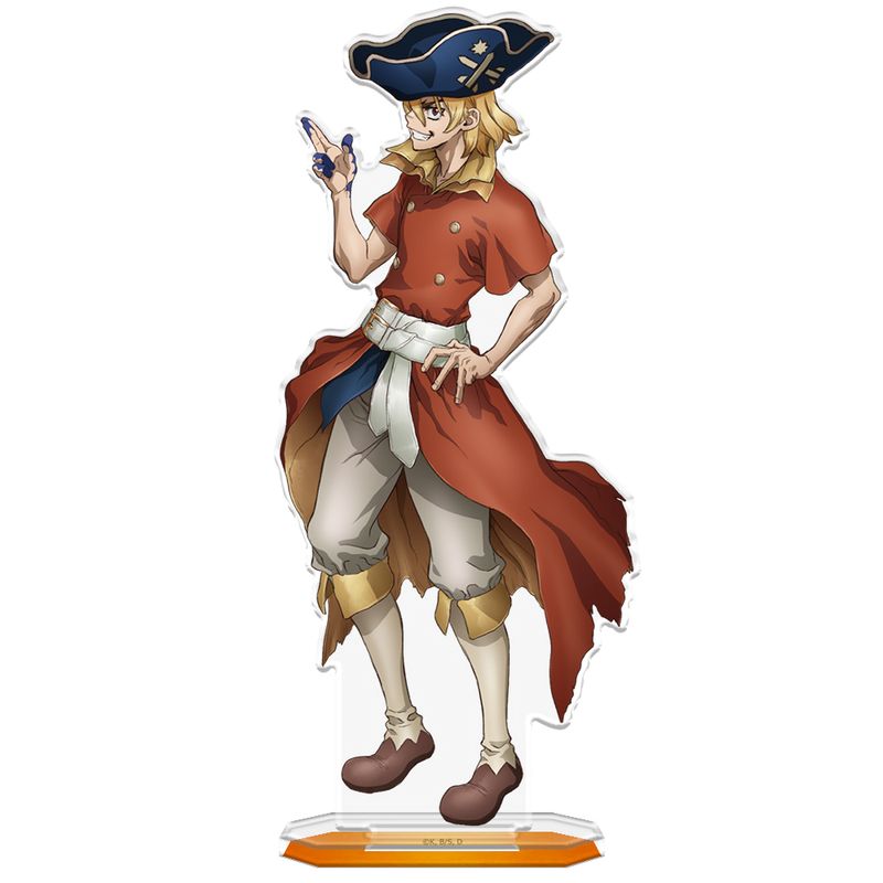 乐天商城 - 【新品/公式】Dr.STONE_アクリルキャラスタンド 七海龍水 公式グッズ colleize コレイズ アニメ キャラクター グッズ