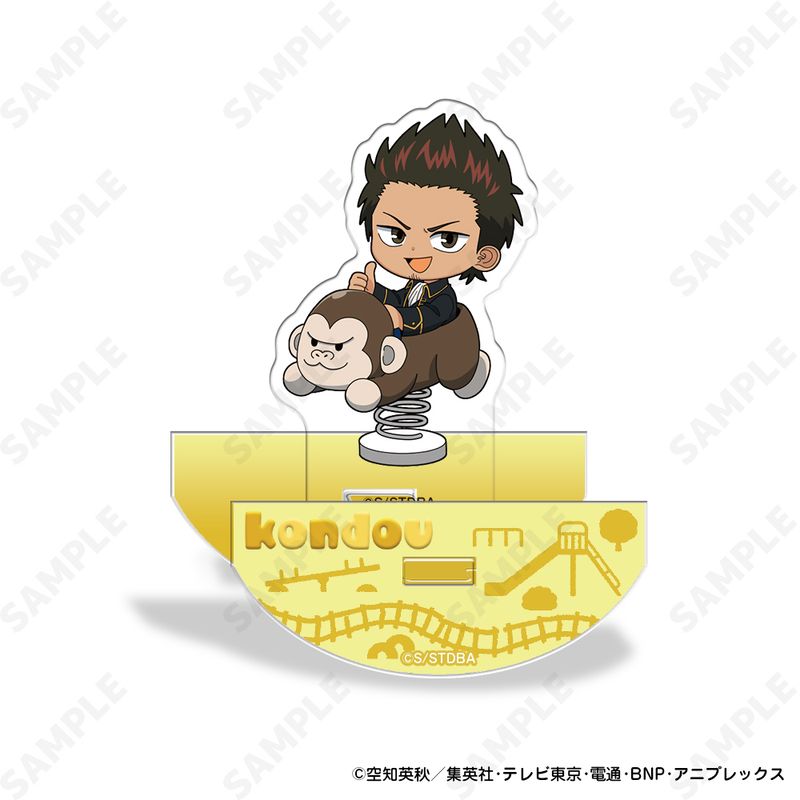 乐天商城 - 【新品/公式】銀魂_ゆらつんアクリルスタンド 4 近藤勲[のりもの編] 公式グッズ colleize コレイズ アニメ キャラクター グッズ
