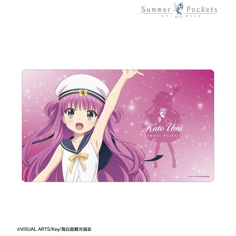樂天商城 - 【新品/公式】Summer Pockets_加藤うみ マルチデスクマット 公式グッズ colleize コレイズ アニメ キャラクター グッズ