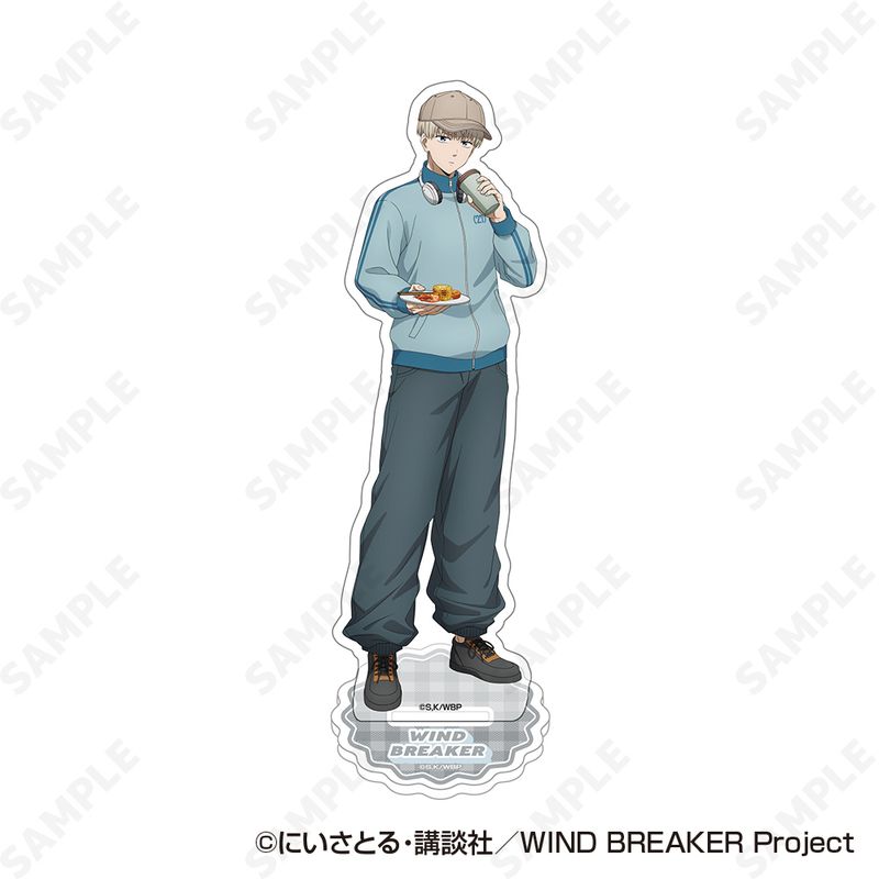 樂天商城 - 【新品/公式】WIND BREAKER_アクリルスタンド 6 梶蓮 公式グッズ colleize コレイズ アニメ キャラクター グッズ