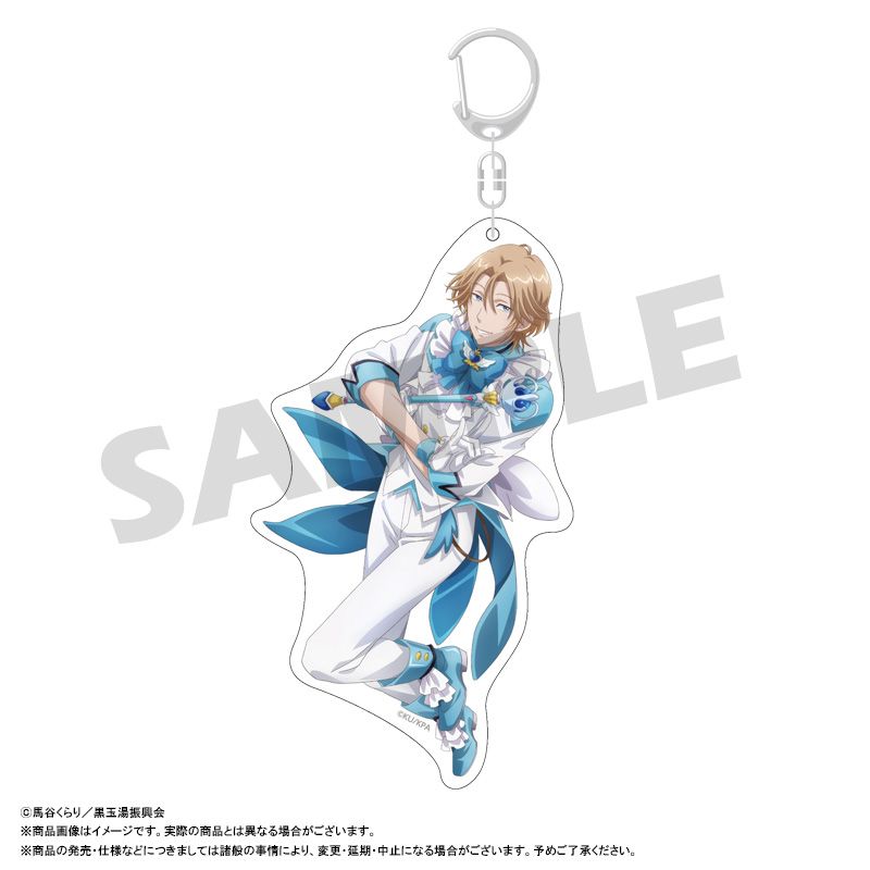 【新品/公式】劇場版 美男高校地球防衛部ETERNAL LOVE！_BIGアクリルキーホルダー　B　由布院煙 公式グッズ colleize コレイズ アニメ キャラクター グッズ