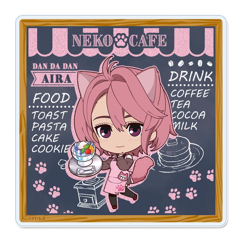 樂天商城 - 【新品/公式】ダンダダン_ぷちちょこ アクリルコースター 【アイラ】 猫カフェ 公式グッズ colleize コレイズ アニメ キャラクター グッズ