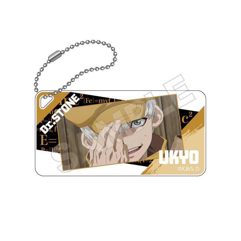 乐天商城 - 【新品/公式】Dr.STONE NEW WORLD_ドミテリアキーチェーン 西園寺羽京 公式グッズ colleize コレイズ アニメ キャラクター グッズ