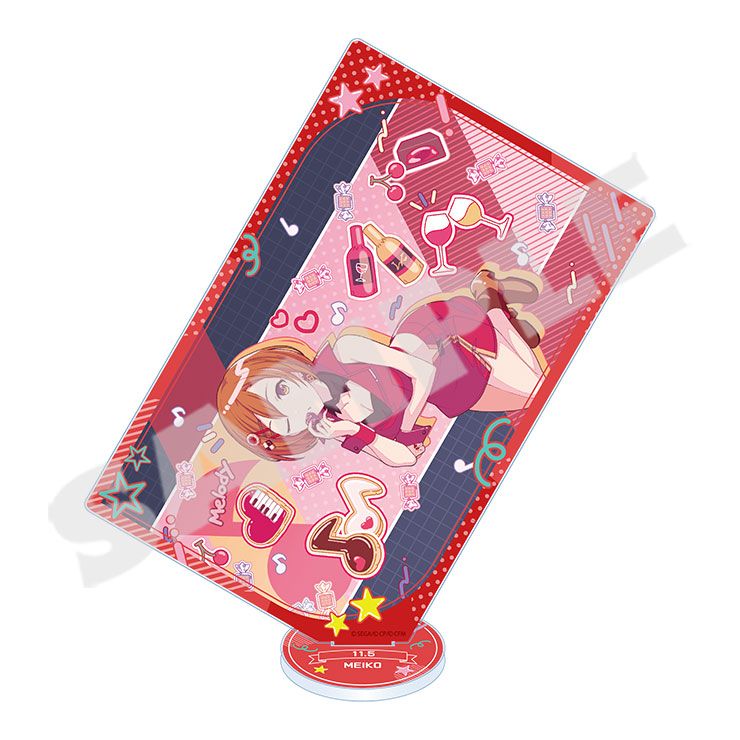 Rakuten - 【新品/公式】プロジェクトセカイ カラフルステージ! feat.初音ミク_Anniversary/Birthdayイラスト2023-2024 カード型アクリルスタンド MEIKO 公式グッズ colleize コレイズ アニメ キャラクター グッズ
