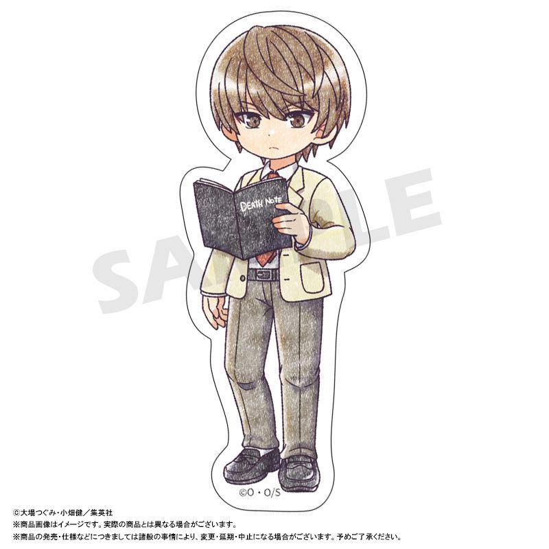 【新品/公式】DEATH NOTE_ぴこぱれ ダイカットステッカー A 夜神月 公式グッズ colleize コレイズ アニメ キャラクター グッズ