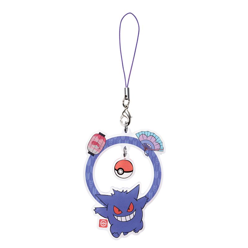 樂天商城 - 【新品/公式】ポケットモンスター_リングストラップ2 ゲンガー 公式グッズ colleize コレイズ アニメ キャラクター グッズ