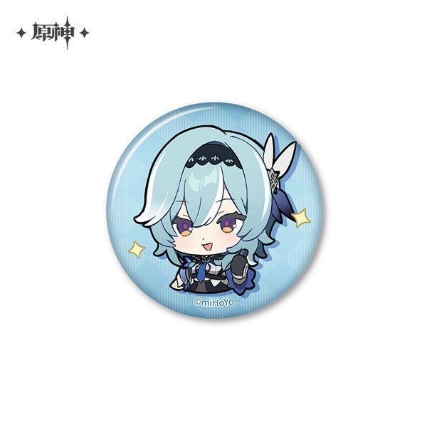 乐天商城 - 【新品/公式】原神_ちびキャラシリーズ　缶バッジ　エウルア　vol.2 公式グッズ colleize コレイズ アニメ キャラクター グッズ