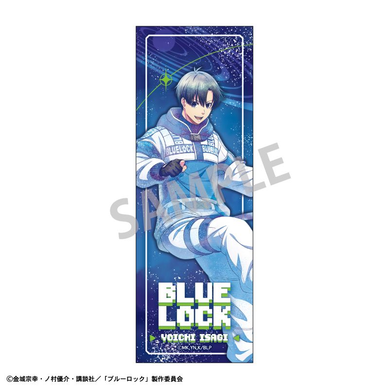 【新品/公式】ブルーロック_ロングスクエア缶バッジ　潔 世一／サイバーパンクリバイバル　カミアニTOUCH 公式グッズ colleize コレイズ アニメ キャラクター グッズ