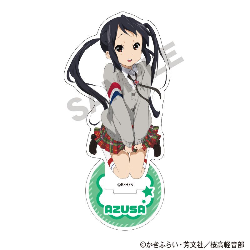 【新品/公式】けいおん！_アクリルスタンド 中野梓 公式グッズ colleize コレイズ アニメ キャラクター グッズ