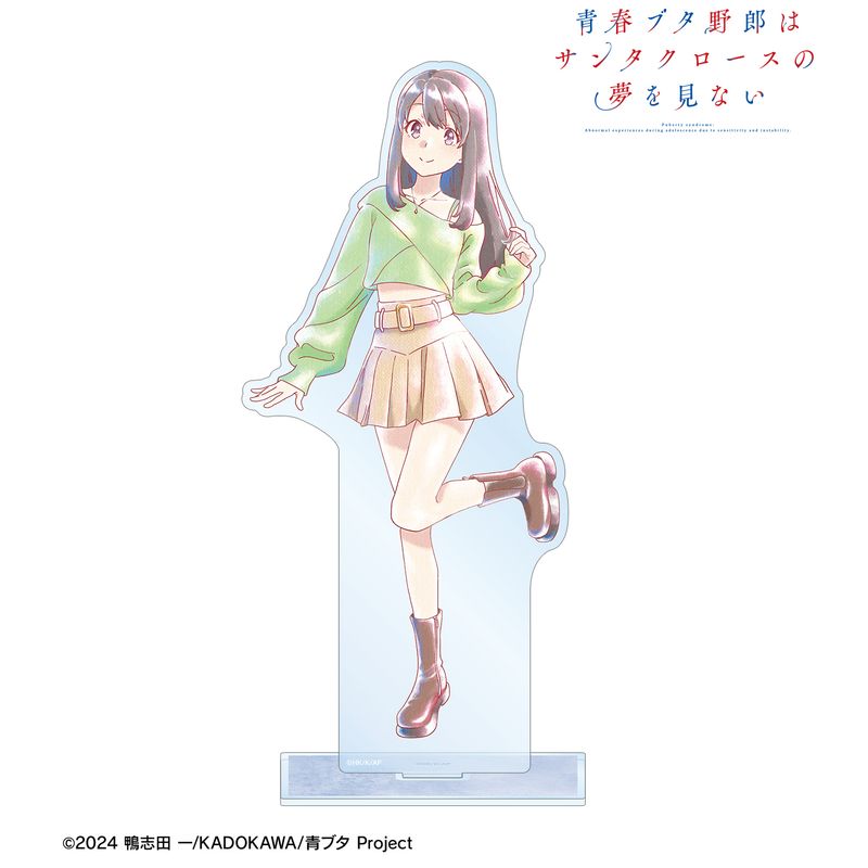 樂天商城 - 【新品/公式】青春ブタ野郎はサンタクロースの夢を見ない_広川卯月 Ani-Art aqua label BIGアクリルスタンド 公式グッズ colleize コレイズ アニメ キャラクター グッズ
