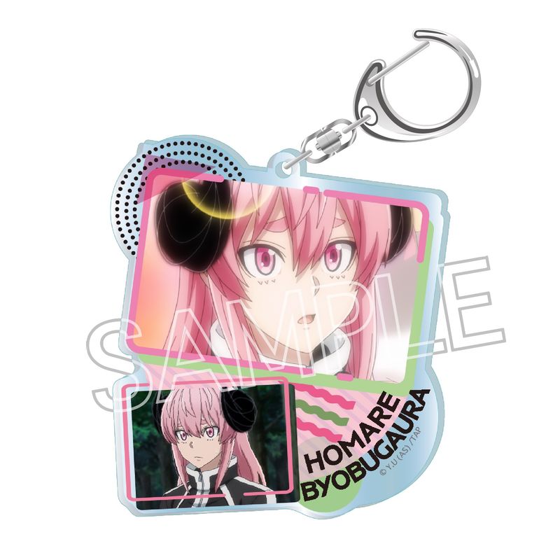 乐天商城 - 【新品/公式】桃源暗鬼_コラージュアクリルキーホルダーVol.1　屏風ヶ浦帆稀 公式グッズ colleize コレイズ アニメ キャラクター グッズ