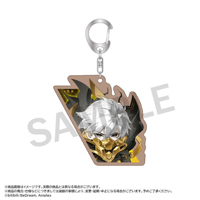 Rakuten - 【新品/公式】TO BE HERO X_木製キーホルダー　4.黙殺 公式グッズ colleize コレイズ アニメ キャラクター グッズ