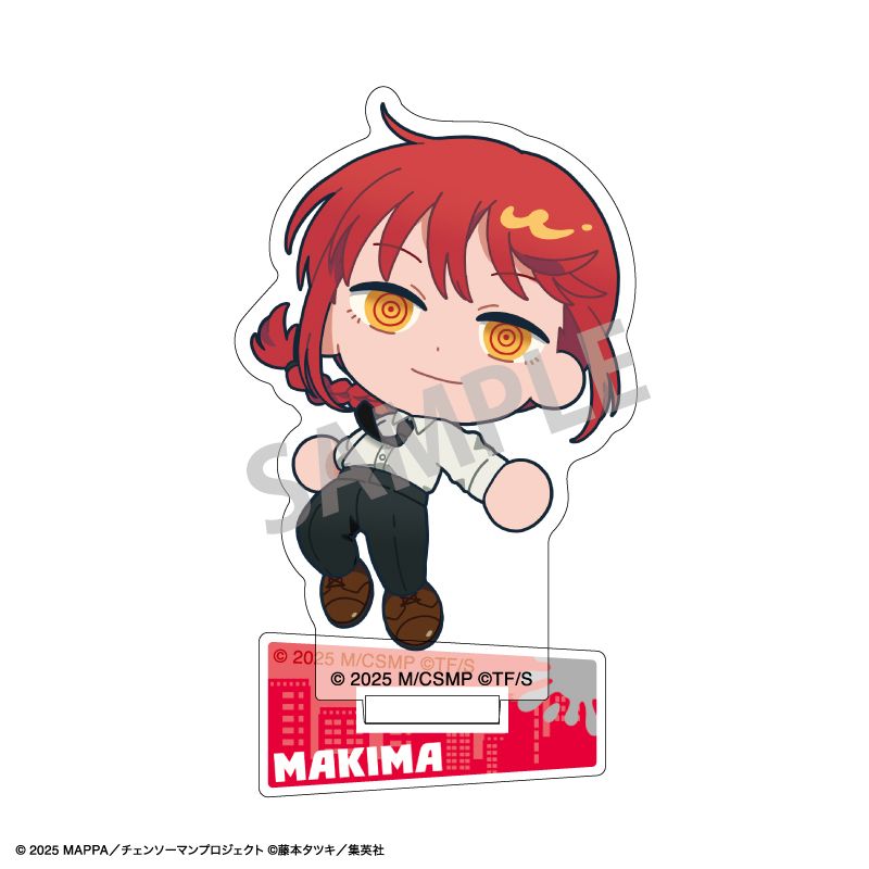 Rakuten - 【新品/公式】劇場版 チェンソーマン レゼ篇_ミニアクリルスタンド　マキマ／おっこち 公式グッズ colleize コレイズ アニメ キャラクター グッズ