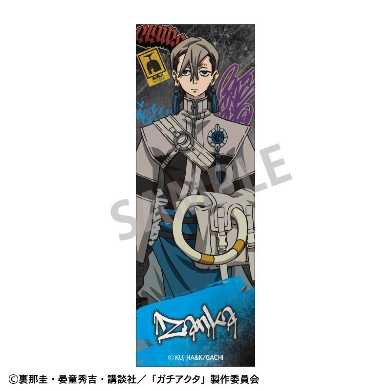 乐天商城 - 【新品/公式】ガチアクタ_ロングスクエア缶バッジ ザンカ 公式グッズ colleize コレイズ アニメ キャラクター グッズ
