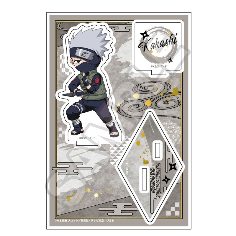 NARUTO-ナルト- 疾風伝_Battle vol.1 アクリルスタンドJr. はたけカカシ 公式グッズ colleize コレイズ アニメ キャラクター グッズ