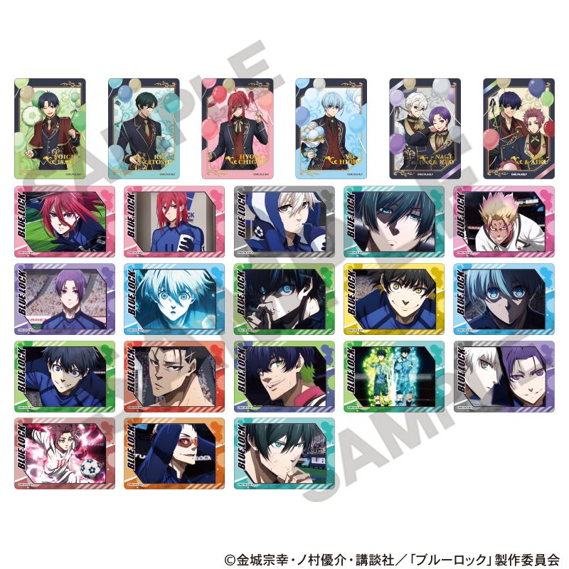 乐天商城 - 【新品/公式】ブルーロック_トレーディングふぁぼカ　vol.15　【OPP／12パック入り】 公式グッズ colleize コレイズ アニメ キャラクター グッズ