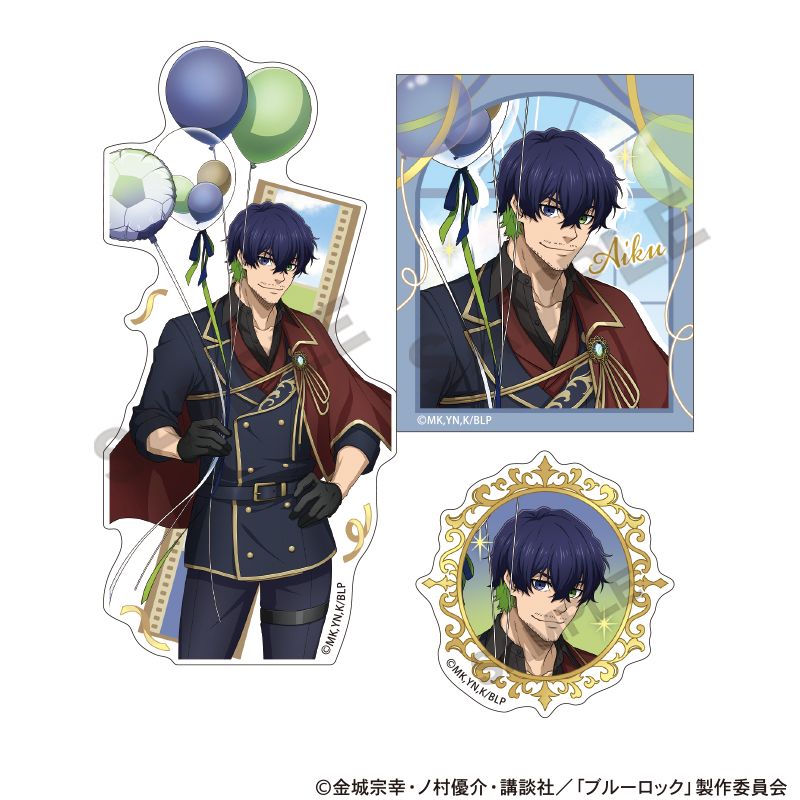 乐天商城 - 【新品/公式】ブルーロック_ステッカーセット　オリヴァ・愛空　バルーン 公式グッズ colleize コレイズ アニメ キャラクター グッズ