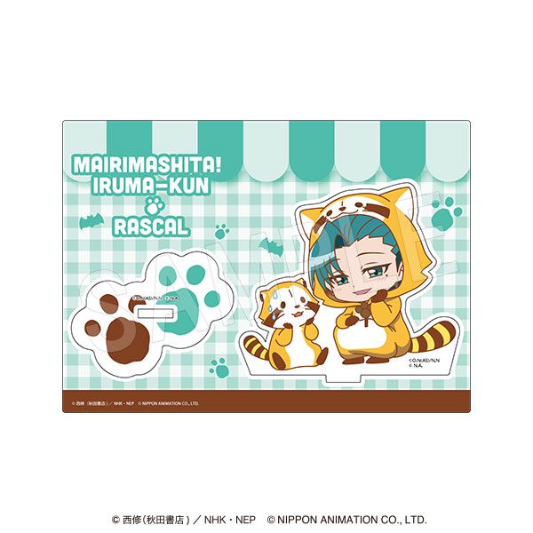 乐天商城 - 【新品/公式】魔入りました!入間くん×ラスカル_アクリルスタンド ラスカルコラボVer. アミィ・キリヲ 公式グッズ colleize コレイズ アニメ キャラクター グッズ