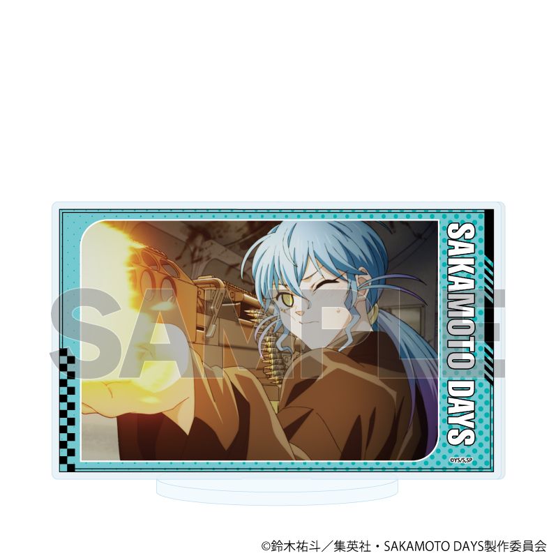 【新品/公式】SAKAMOTO DAYS_アクリルスタンド74/赤尾晶(場面写イラスト) 公式グッズ colleize コレイズ アニメ キャラクター グッズ