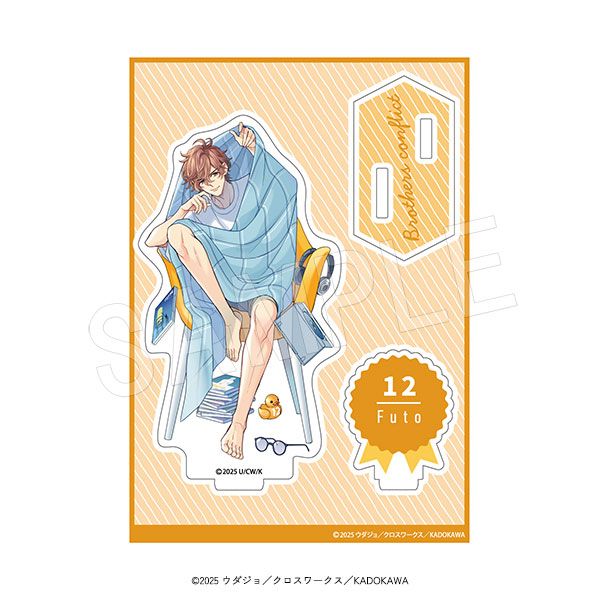 乐天商城 - 【新品/公式】BROTHERS CONFLICT_アクリルスタンド モーニングルーティンVer. 風斗 公式グッズ colleize コレイズ アニメ キャラクター グッズ