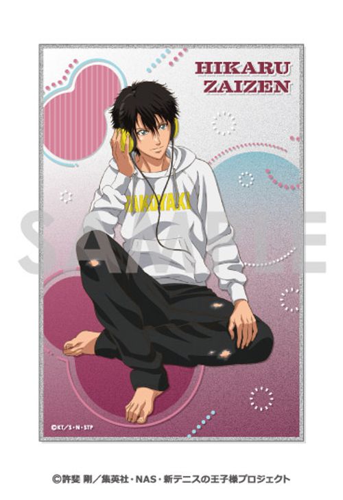 【新品/公式】新テニスの王子様_アクリル色紙 -くつろぎタイム- 12 財前光 公式グッズ colleize コレイズ アニメ キ…
