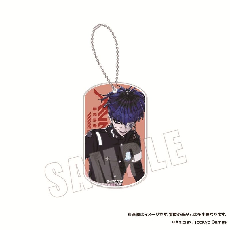 樂天商城 - 【新品/公式】HUNDRED LINE -最終防衛学園-_アクリルキーホルダー 14 面影歪 公式グッズ colleize コレイズ アニメ キャラクター グッズ