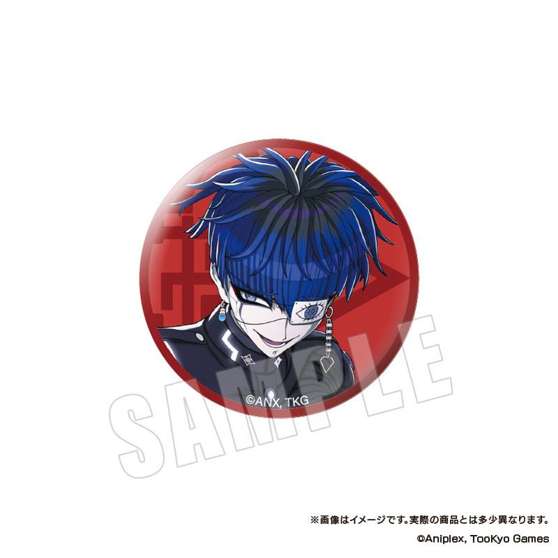 乐天商城 - 【新品/公式】HUNDRED LINE -最終防衛学園-_缶バッジ 14 面影歪 公式グッズ colleize コレイズ アニメ キャラクター グッズ