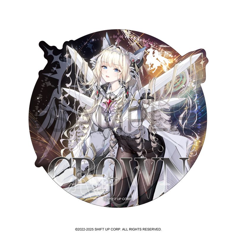 樂天商城 - 【新品/公式】勝利の女神:NIKKE_ガンガールステッカー クラウン 公式グッズ colleize コレイズ アニメ キャラクター グッズ