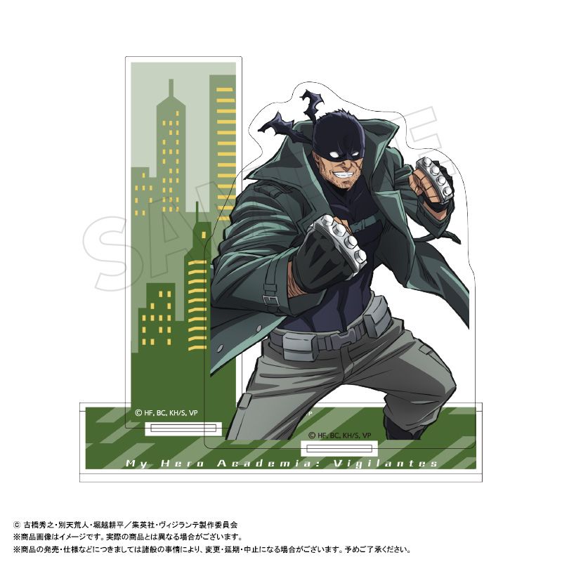 樂天商城 - 【新品/公式】ヴィジランテ -僕のヒーローアカデミア ILLEGALS- _アクリルスタンド C ナックルダスター 公式グッズ colleize コレイズ アニメ キャラクター グッズ