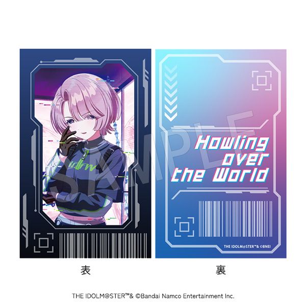 学園アイドルマスター_Howling over the World カードキー風プラブロマイド 有村麻央 公式グッズ colleize コレイズ アニメ キャラクター グッズ