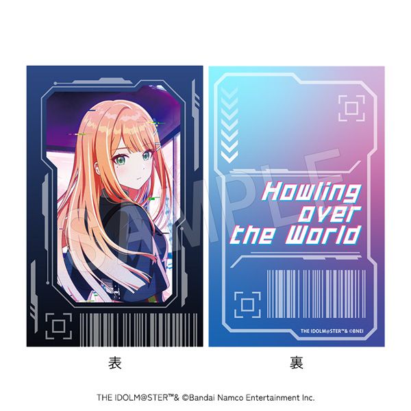 学園アイドルマスター_Howling over the World カードキー風プラブロマイド 紫雲清夏 公式グッズ colleize コレイズ アニメ キャラクター グッズ