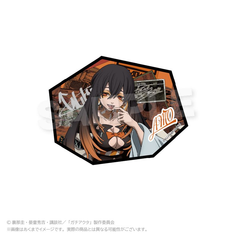 乐天商城 - 【新品/公式】ガチアクタ_ダイカットクリアプレート　アングラシティver. アモ 公式グッズ colleize コレイズ アニメ キャラクター グッズ