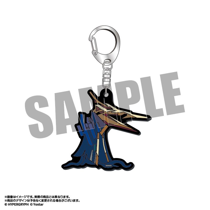 乐天商城 - 【新品/公式】アークナイツ_マスコットラバーキーホルダー 深溟のプレデター 公式グッズ colleize コレイズ アニメ キャラクター グッズ