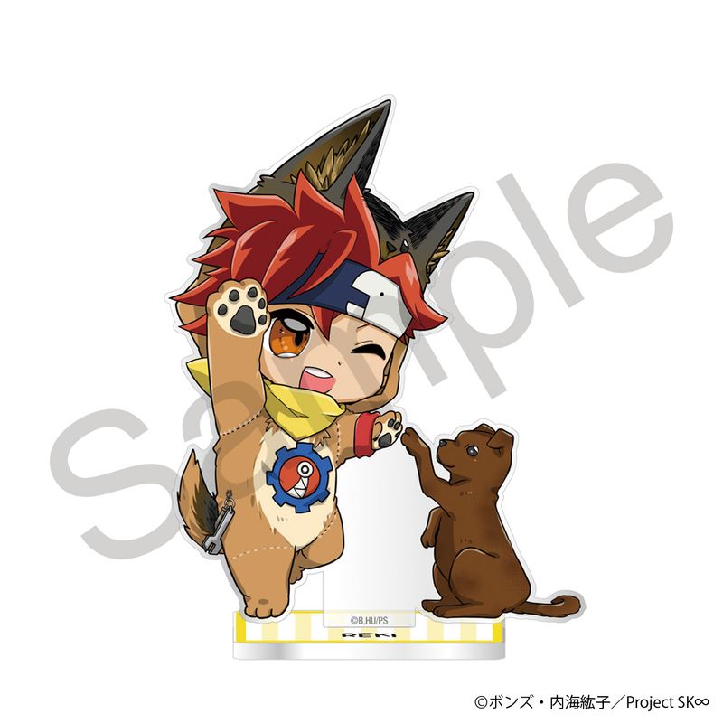 乐天商城 - 【新品/公式】SK∞ エスケーエイト_アクリルスタンド 2024アニマルver.　REKI 公式グッズ colleize コレイズ アニメ キャラクター グッズ