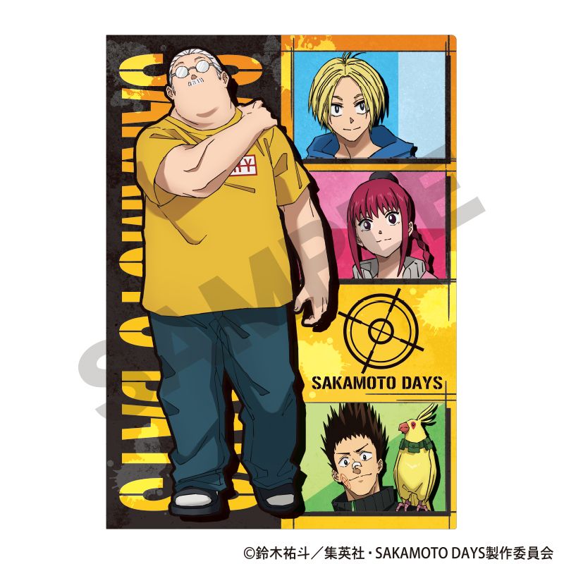 乐天商城 - 【新品/公式】SAKAMOTO DAYS_シングルクリアファイル　坂本商店 公式グッズ colleize コレイズ アニメ キャラクター グッズ