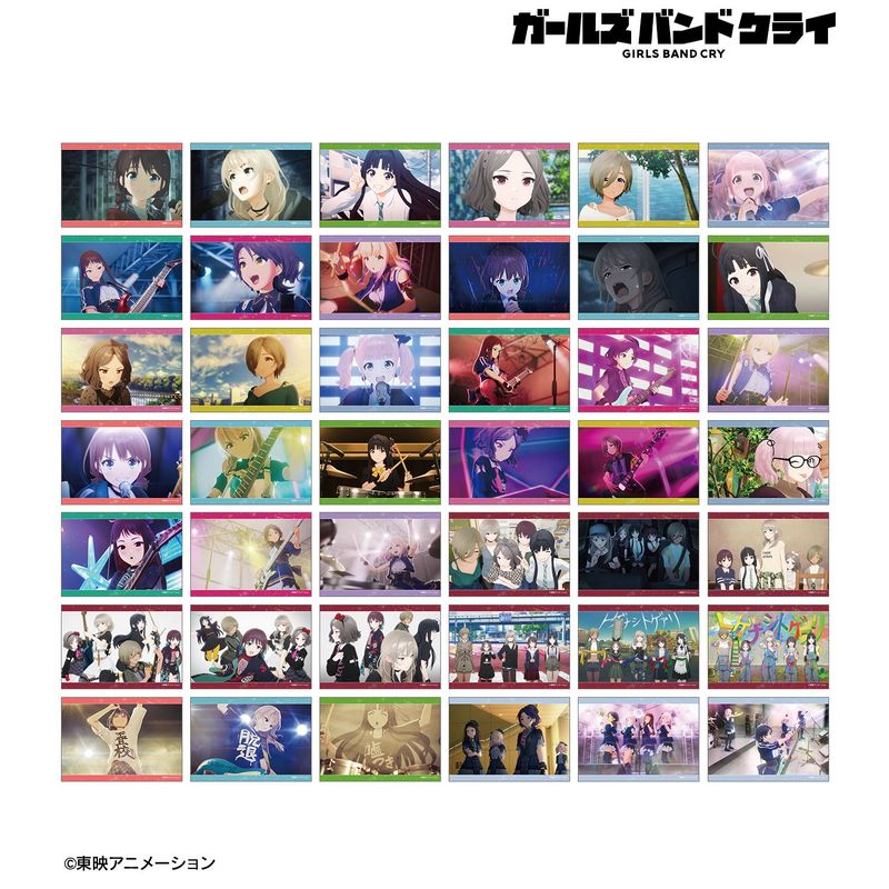 【新品/公式】ガールズバンドクライ_トレーディング場面写ブロマイド3枚セット(単位/コンプリートBOX)【BOX/14パック入り】 公式グッズ colleize コレイズ アニメ キャラクター グッズ