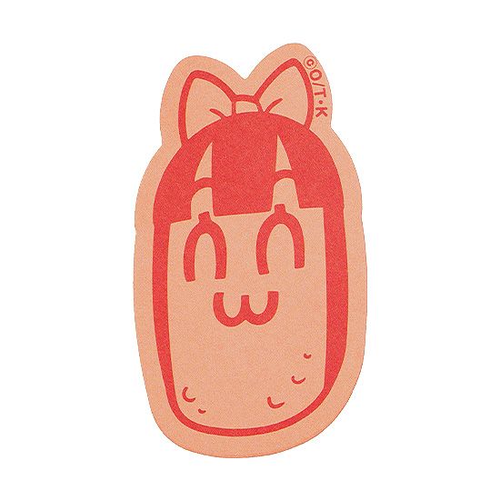 Rakuten - 【新品/公式】ポプテピピック_コンビニシリーズ ポテトチップスメモ書き ピピ美 公式グッズ colleize コレイズ アニメ キャラクター グッズ