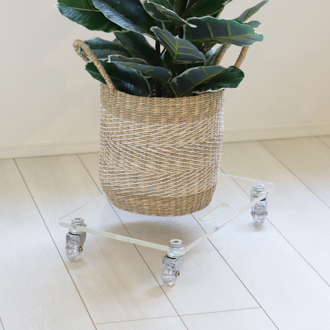 アクリルキャリー 台車 平台車 インテリア台車 キャリー ミニキャリー ホームキャリー アクリル 収 ...