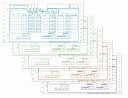 （まとめ）コクヨ お会計票（勘定書付）177×75mm 100枚 テ-273X5 1パック（5冊）【×10セット】