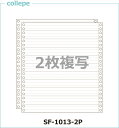 連続伝票用紙 1/3単線10X11インチ 2枚複写 1000セット